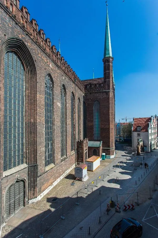 Apartament Przytulny Starowka Old Town Piwna Gdaňsk Polsko